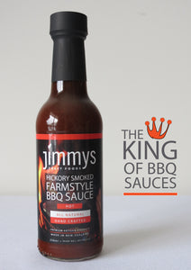 HICKORY SMOKED FARMSTYLE BBQ SAUCE - HOT  250ml