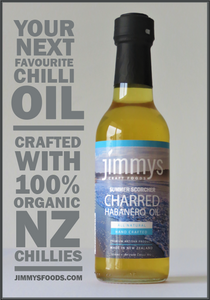 JIMMYS CHARRED HABANERO OIL - 250ml