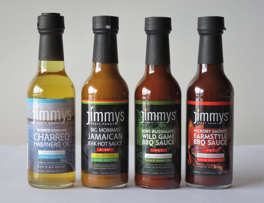 JIMMYS, NZ SAUCES, ARTISAN SAUCES, HOT SAUCE NZ, BBQ SAUCE NZ – JIMMYS  CRAFT FOODS